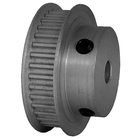 B&B Manufacturing 36-3P06M6FA6, Timing Pulley, Aluminum, Clear Anodized,  36-3P06M6FA6